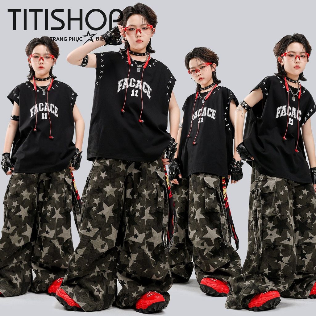 Sét Hiphop Dance Bé Trai Titishop ( Đặt 5-7 Ngày ) - 004