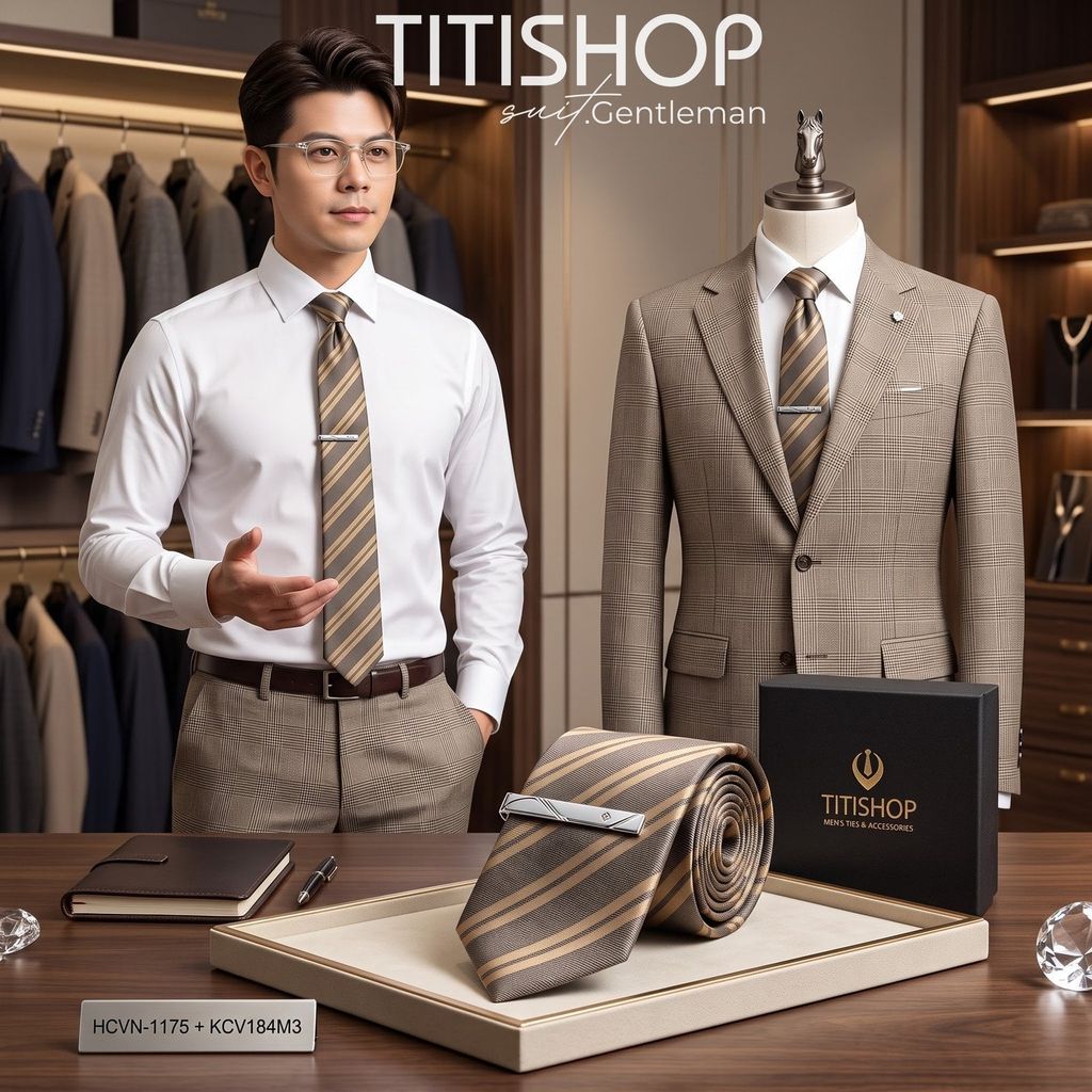 Bộ 2 Món Cavat & Kẹp Cavat TITISHOP - 103