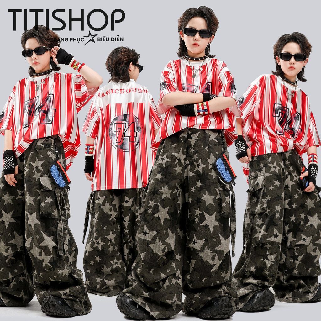 Sét Hiphop Dance Bé Trai Titishop ( Đặt 5-7 Ngày ) - 043