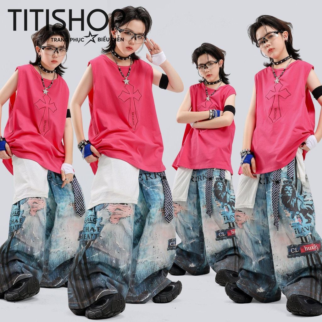 Sét Hiphop Dance Bé Trai Titishop ( Đặt 5-7 Ngày ) - 057