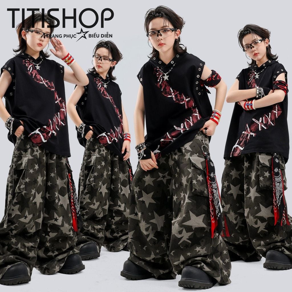 Sét Hiphop Dance Bé Trai Titishop ( Đặt 5-7 Ngày ) - 070