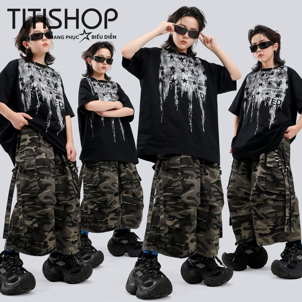 Sét Hiphop Dance Bé Trai Titishop ( Đặt 5-7 Ngày ) - 082