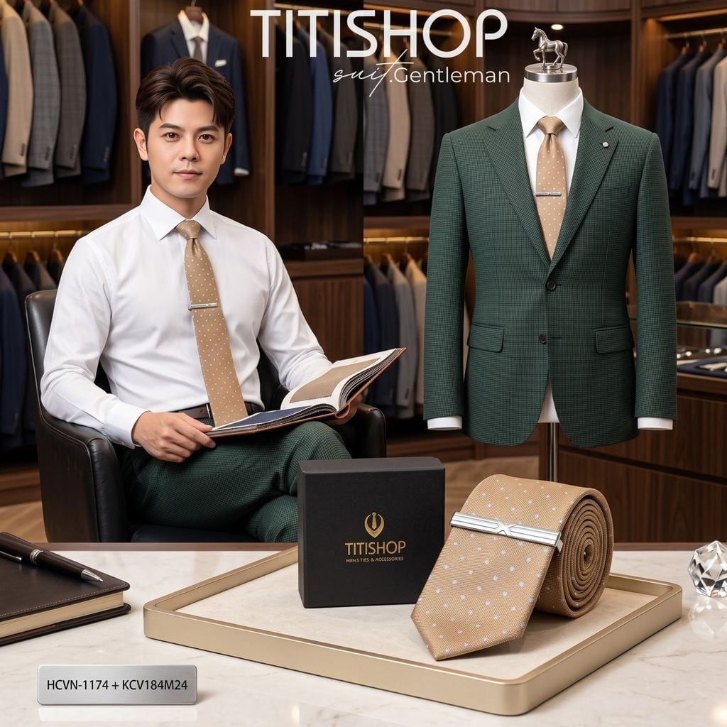 Bộ 2 Món Cavat & Kẹp Cavat TITISHOP - 104