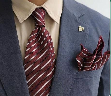 Sét Bộ Cavat & Khăn Cài 1093M1 TITISHOP