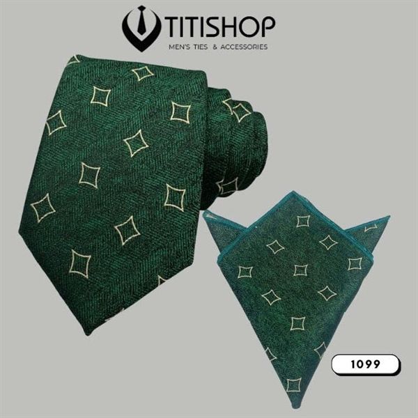 Sét Bộ Cavat & Khăn Cài 1098 TITISHOP
