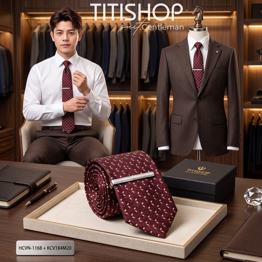 Bộ 2 Món Cavat & Kẹp Cavat TITISHOP - 108