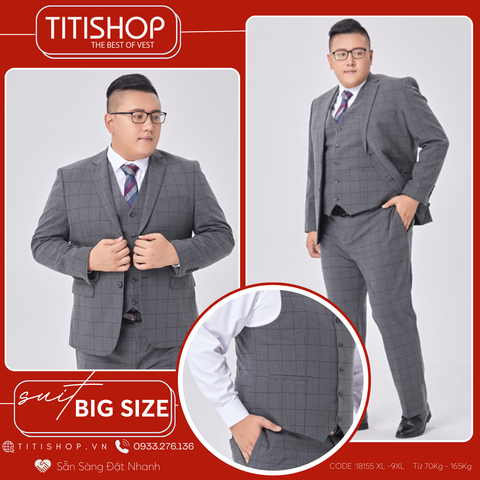 Suit Nam Big Size Titishop (L-12XL)