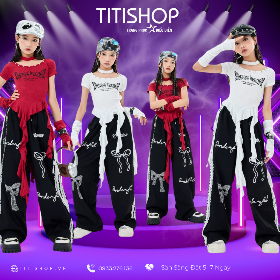 Sét Biểu Diễn Bé Gái Titishop ( Đặt 5-7 Ngày )