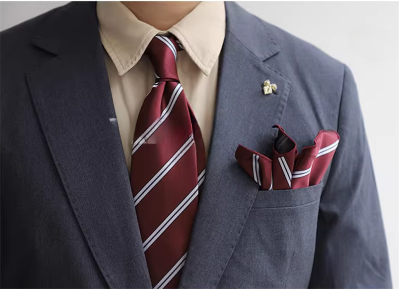 Sét Bộ Cavat & Khăn Cài 1106 TITISHOP