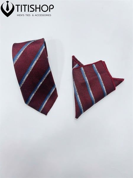 Sét Bộ Cavat & Khăn Cài 1107 TITISHOP