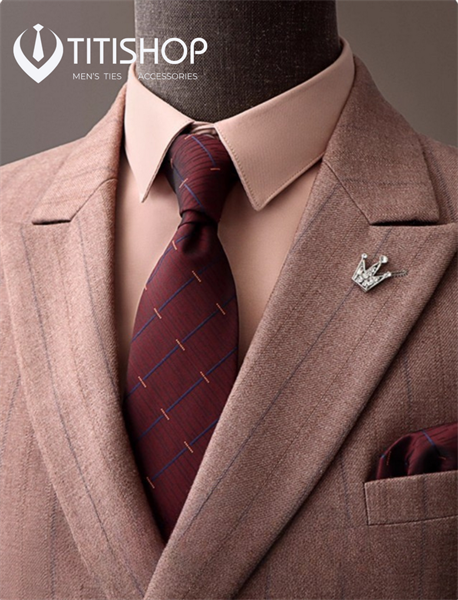 Sét Bộ Cavat & Khăn Cài 1115 TITISHOP