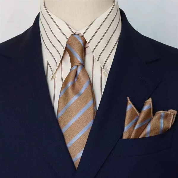 Sét Bộ Cavat & Khăn Cài 1133 TITISHOP