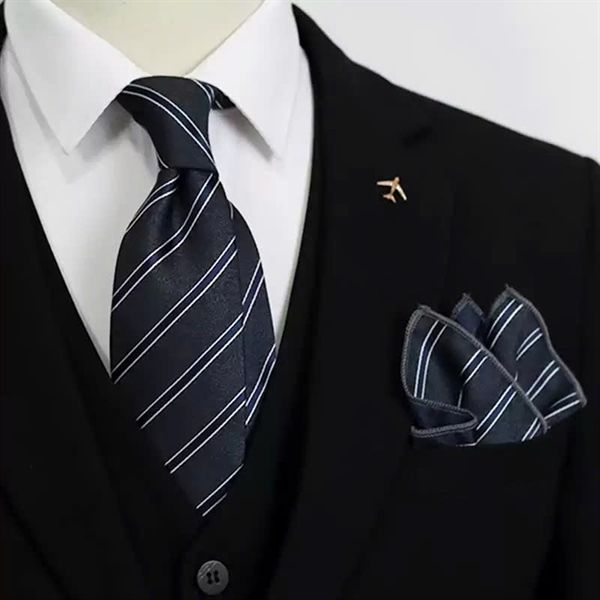 Sét Bộ Cavat & Khăn Cài 1134 TITISHOP