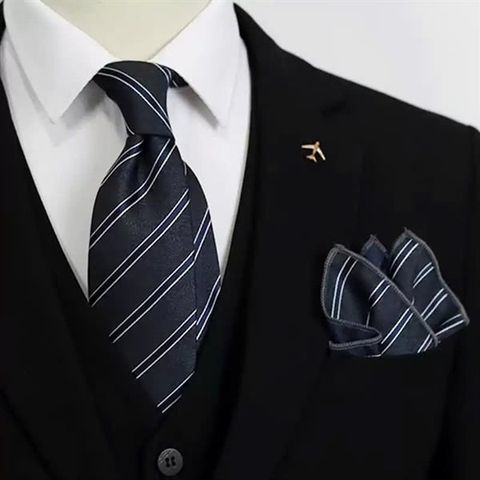 Sét Bộ Cavat & Khăn Cài 1134 TITISHOP