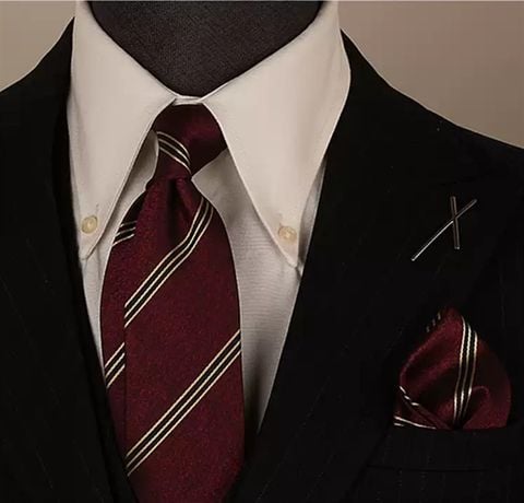 Sét Bộ Cavat & Khăn Cài 1135 TITISHOP