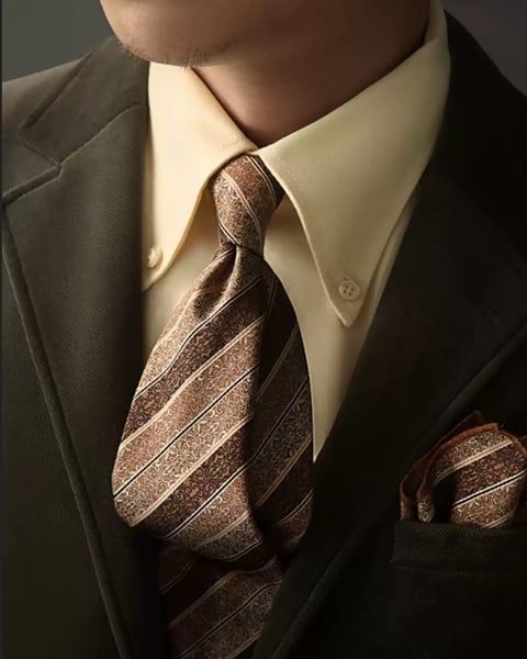 Sét Bộ Cavat & Khăn Cài 1139 TITISHOP