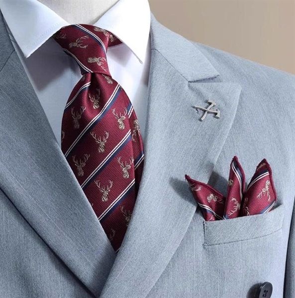 Sét Bộ Cavat & Khăn Cài 1143 TITISHOP