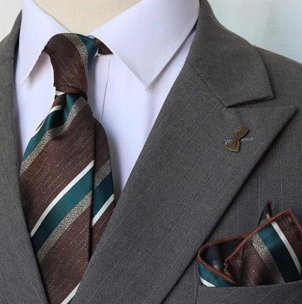 Sét Bộ Cavat & Khăn Cài 1146 TITISHOP