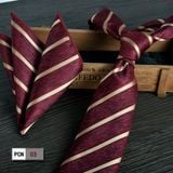 Sét Bộ Cavat & Khăn Cài 1147 TITISHOP