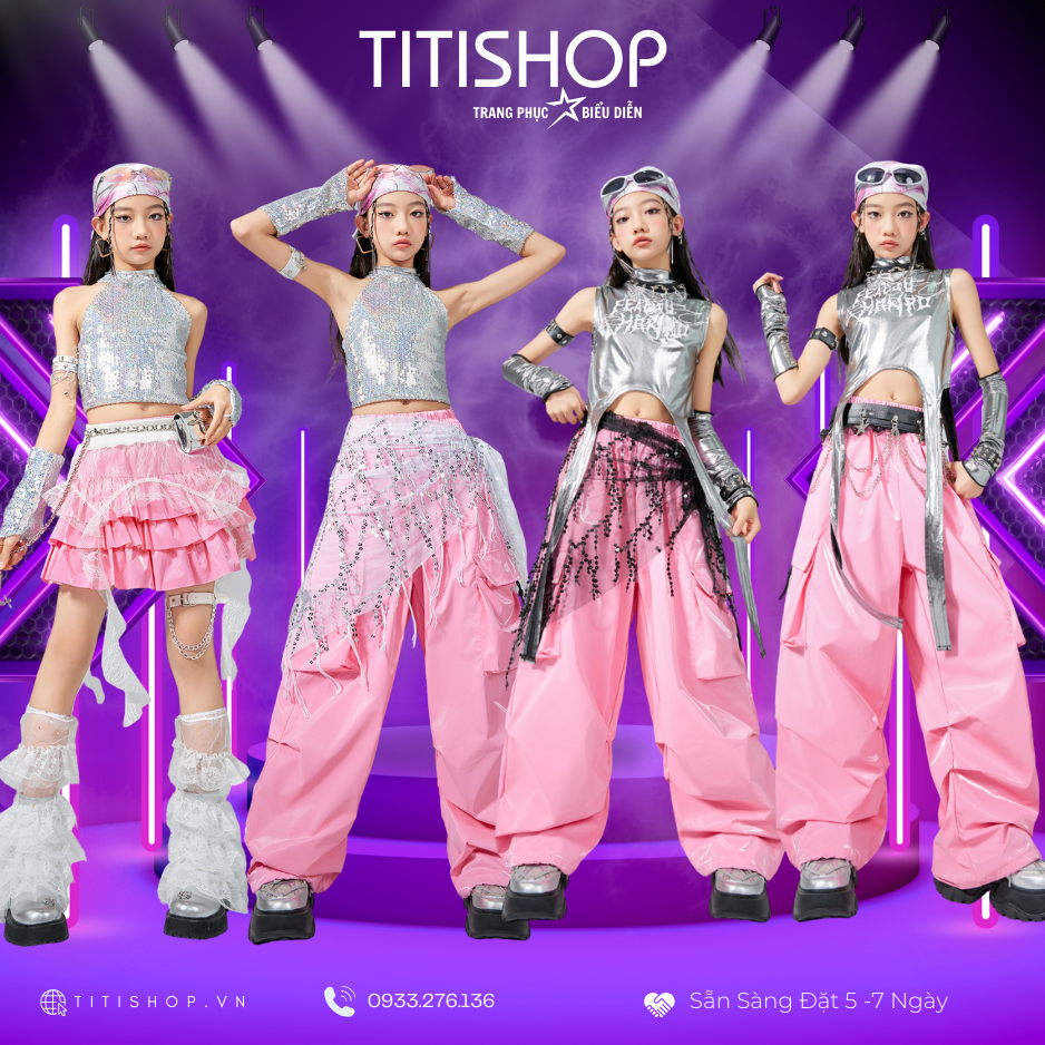 Sét Biểu Diễn Bé Gái Titishop ( Đặt 5-7 Ngày )