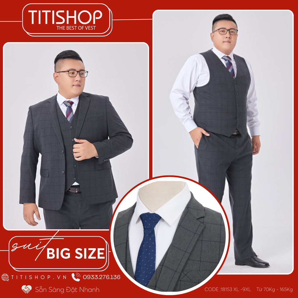 Suit Nam Big Size Titishop (L-12XL)