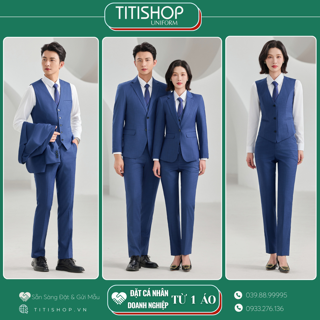 Đồng Phục Veston TITISHOP May Sẵn