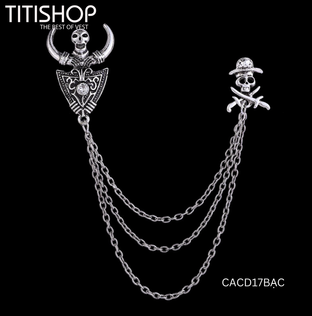 Cài Áo Vest Nam TITISHOP CACD17