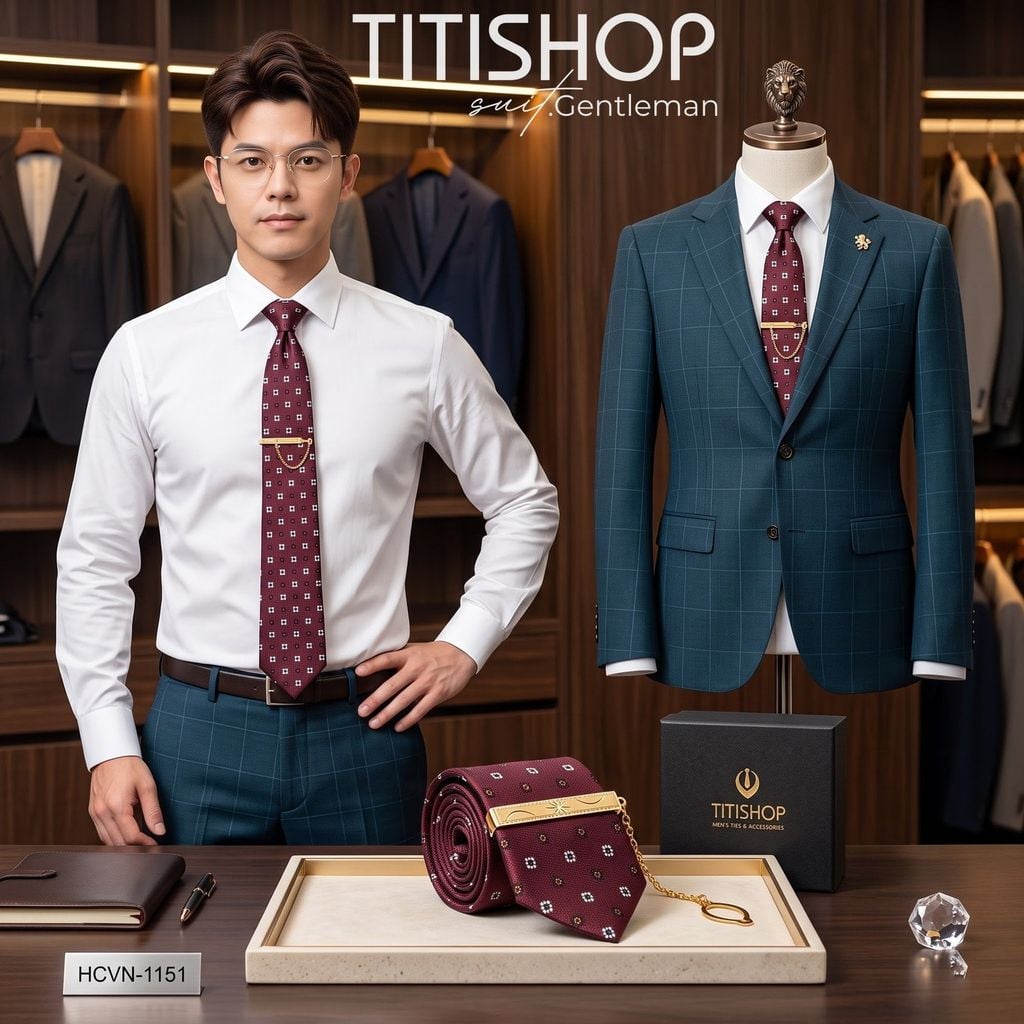 Bộ 2 Món Cavat & Kẹp Cavat TITISHOP - 126