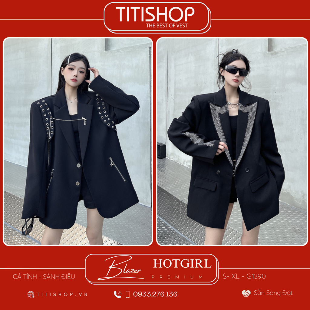 Áo Blazer Hotgirl - Hotboy  (S-XL)