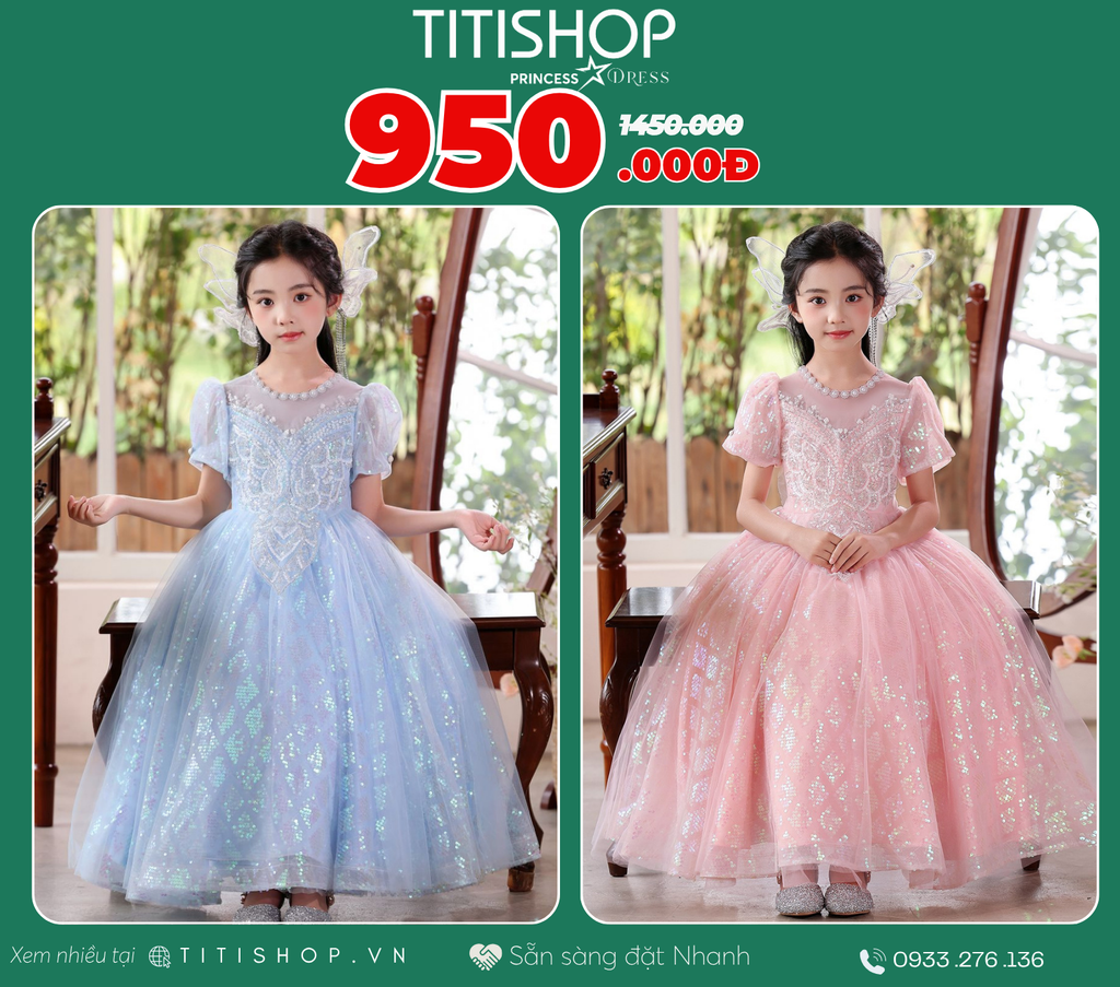 Đầm Công Chúa Titishop Tiết Kiệm