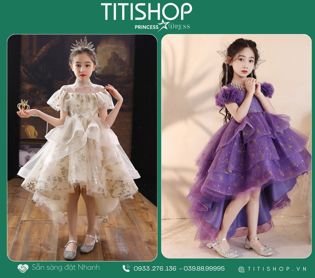 Đầm Công Chúa Đuôi Cá TITISHOP - 003