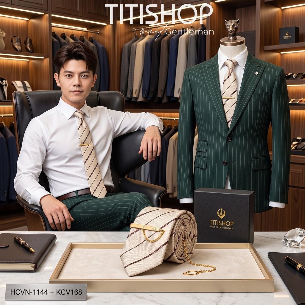 Bộ 2 Món Cavat & Kẹp Cavat TITISHOP - 133