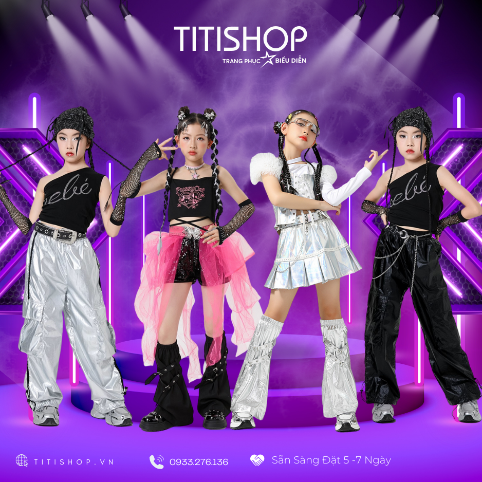 Sét Biểu Diễn Bé Gái Titishop ( Đặt 5-7 Ngày )