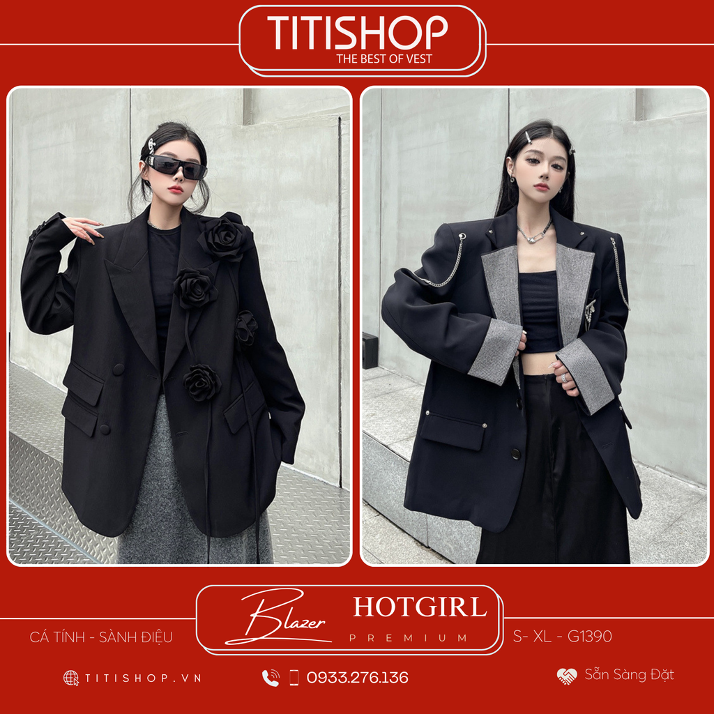 Áo Blazer Hotgirl - Hotboy  (S-XL)