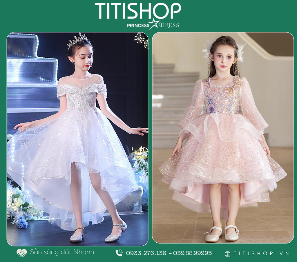 Đầm Công Chúa Đuôi Cá TITISHOP - 004