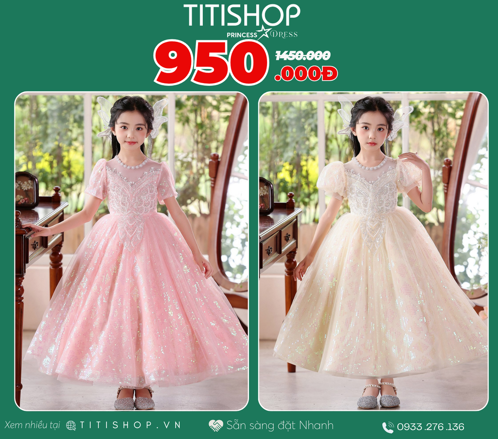 Đầm Công Chúa Titishop Tiết Kiệm