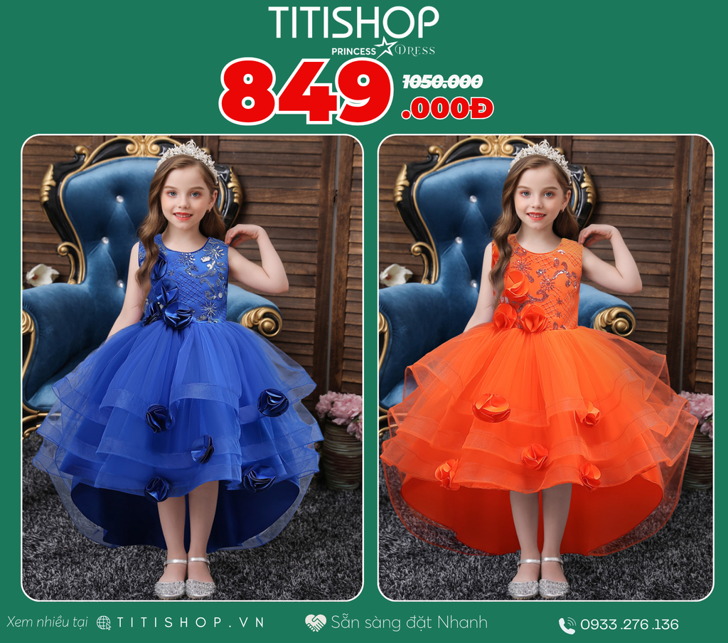 Đầm Công Chúa Titishop Tiết Kiệm