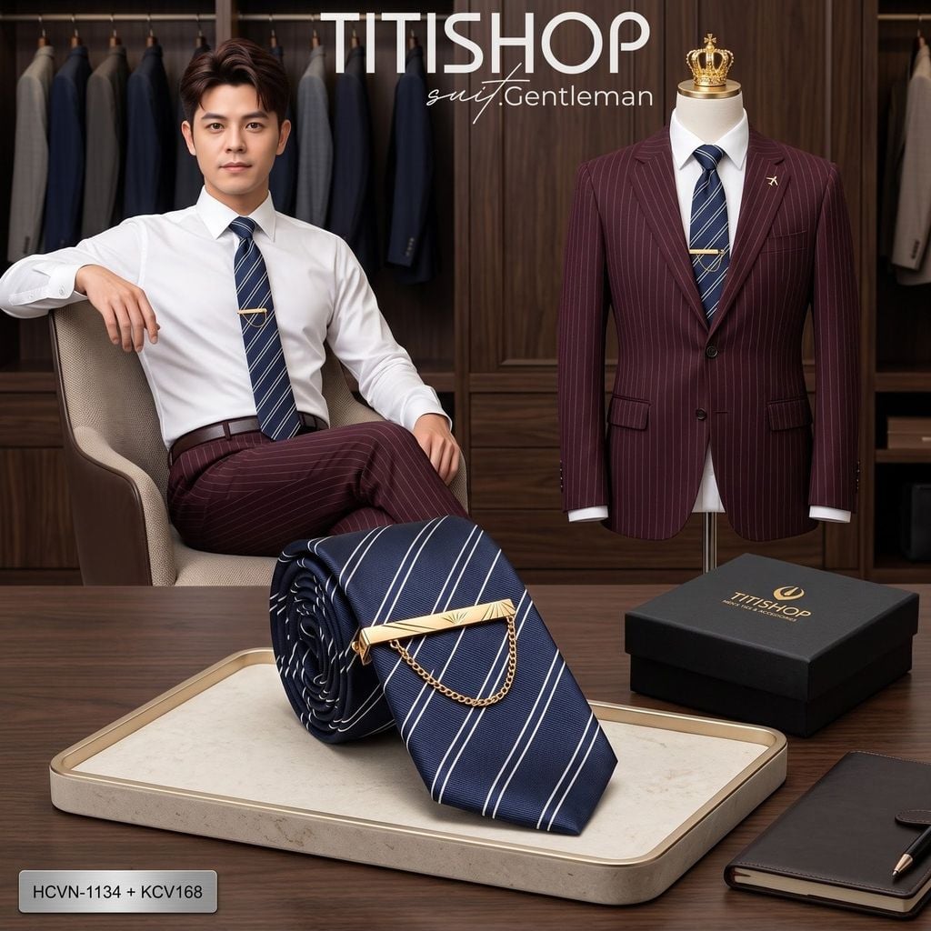 Bộ 2 Món Cavat & Kẹp Cavat TITISHOP - 146