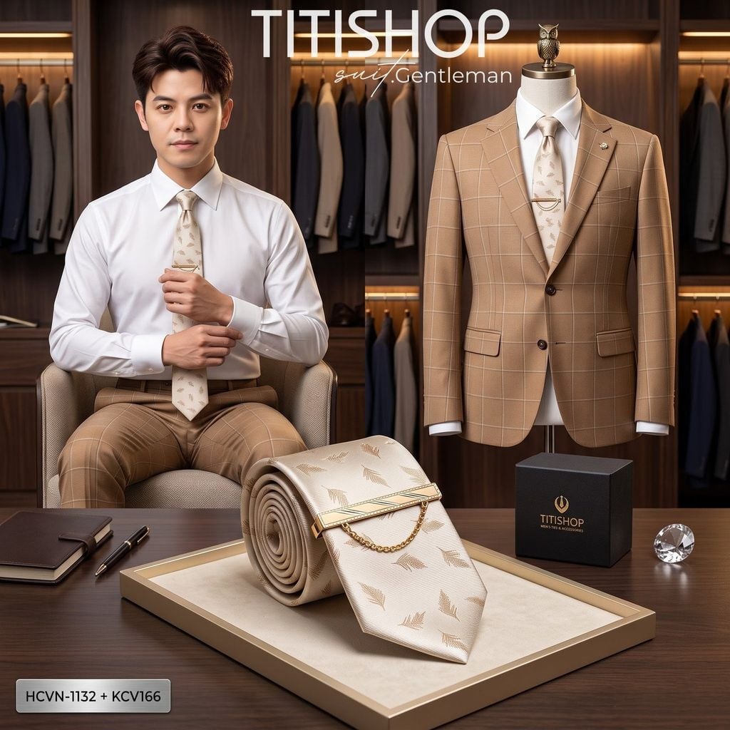 Bộ 2 Món Cavat & Kẹp Cavat TITISHOP - 148