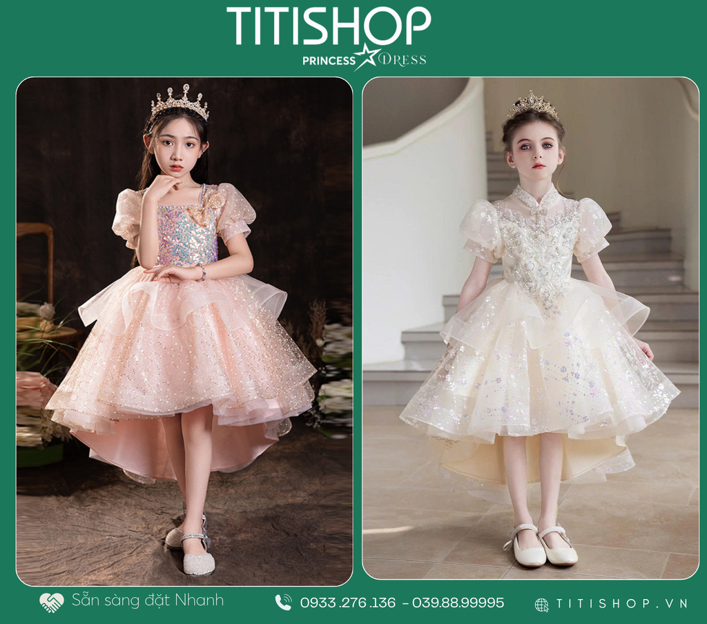 Đầm Công Chúa Đuôi Cá TITISHOP - 005