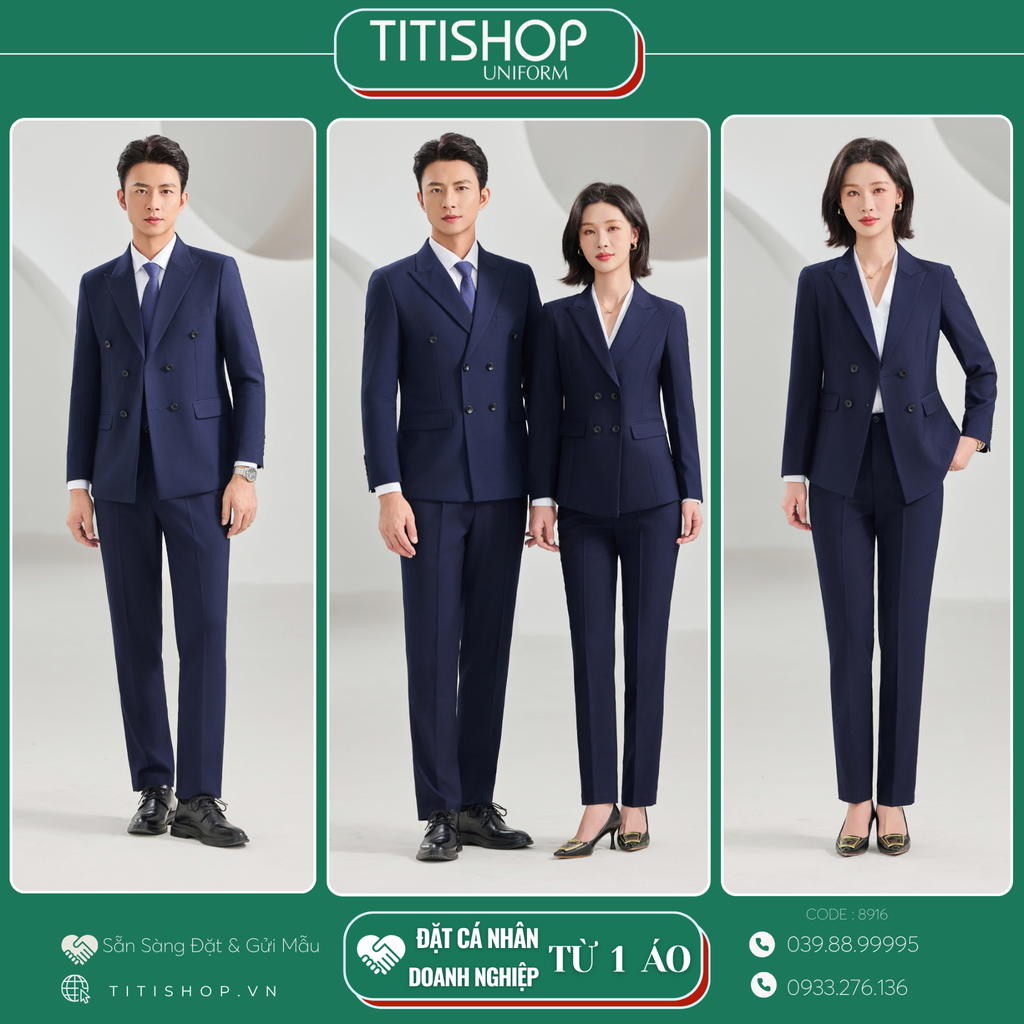 Đồng Phục Veston TITISHOP May Sẵn