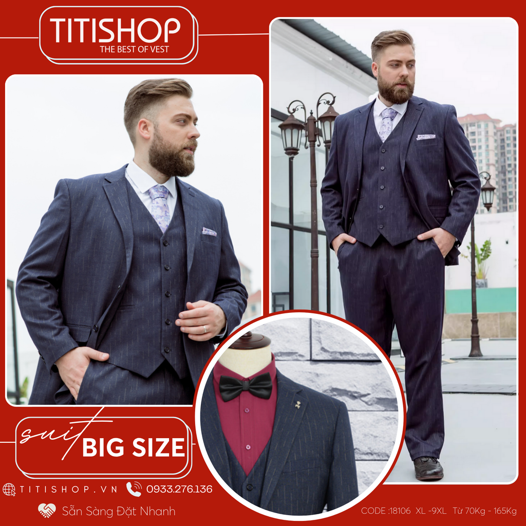 Suit Nam Big Size Titishop (L-12XL)
