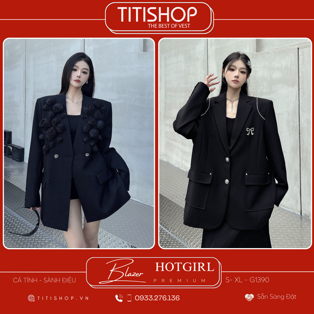 Áo Blazer Hotgirl   (S-XL)