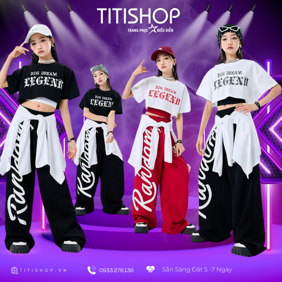 Sét Biểu Diễn Bé Gái Titishop ( Đặt 5-7 Ngày )