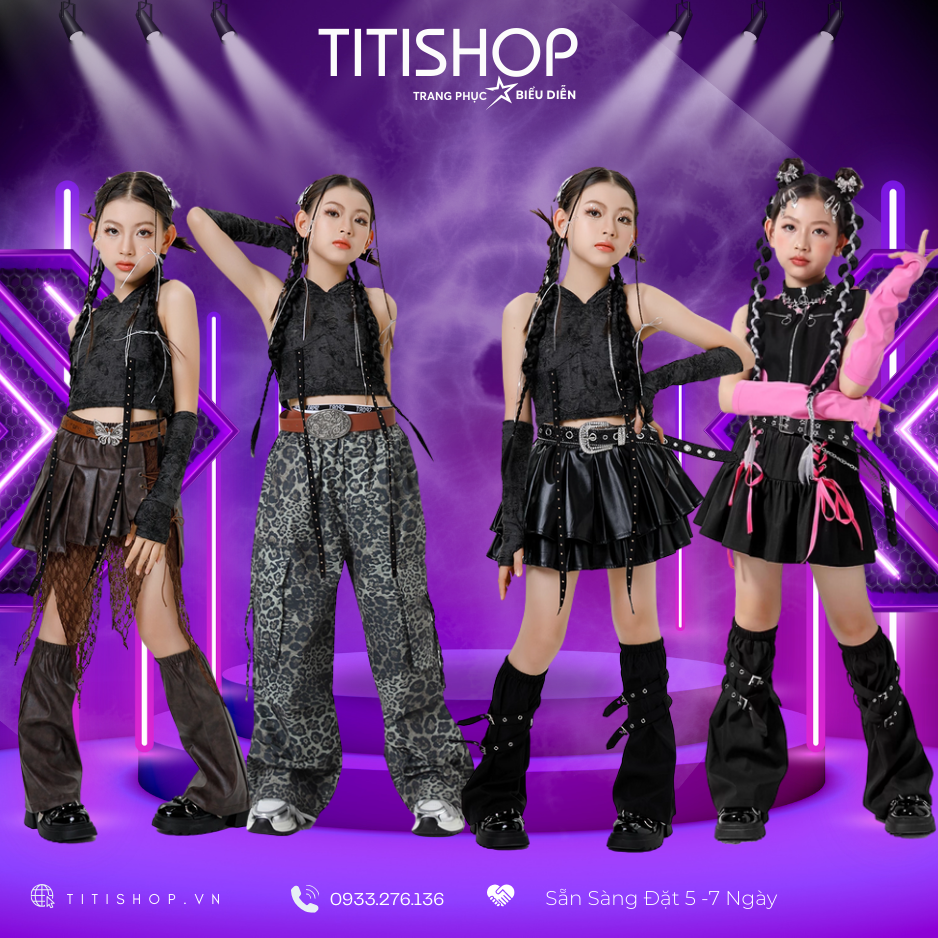 Sét Biểu Diễn Bé Gái Titishop ( Đặt 5-7 Ngày )