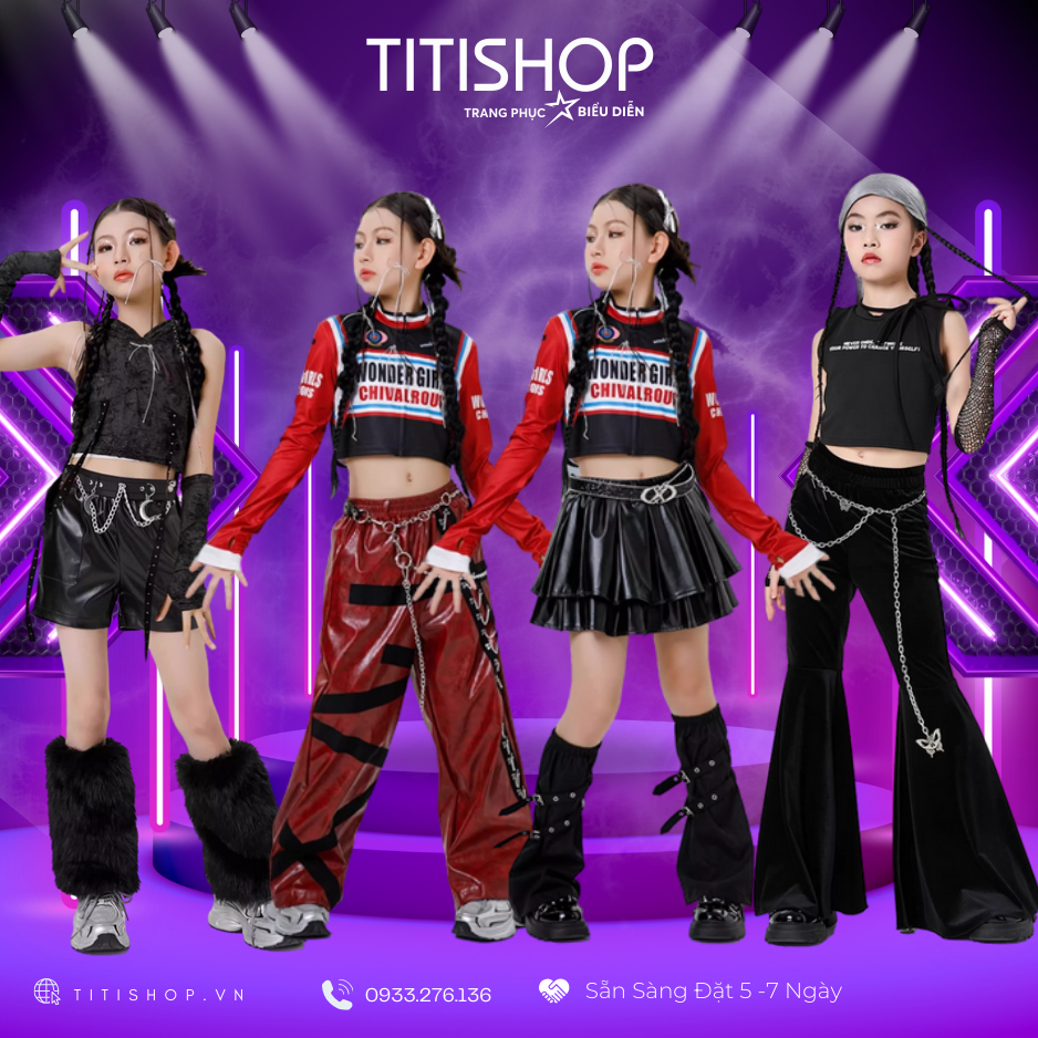Sét Biểu Diễn Bé Gái Titishop ( Đặt 5-7 Ngày )