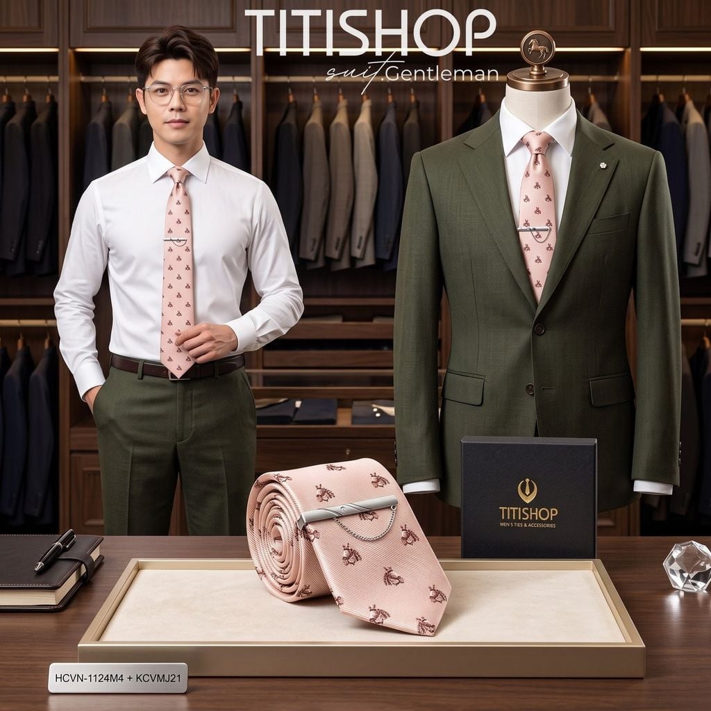 Bộ 2 Món Cavat & Kẹp Cavat TITISHOP - 156