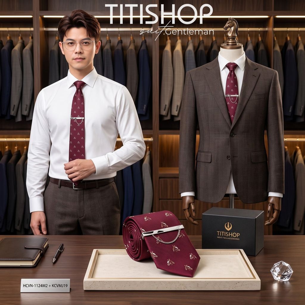 Bộ 2 Món Cavat & Kẹp Cavat TITISHOP - 158