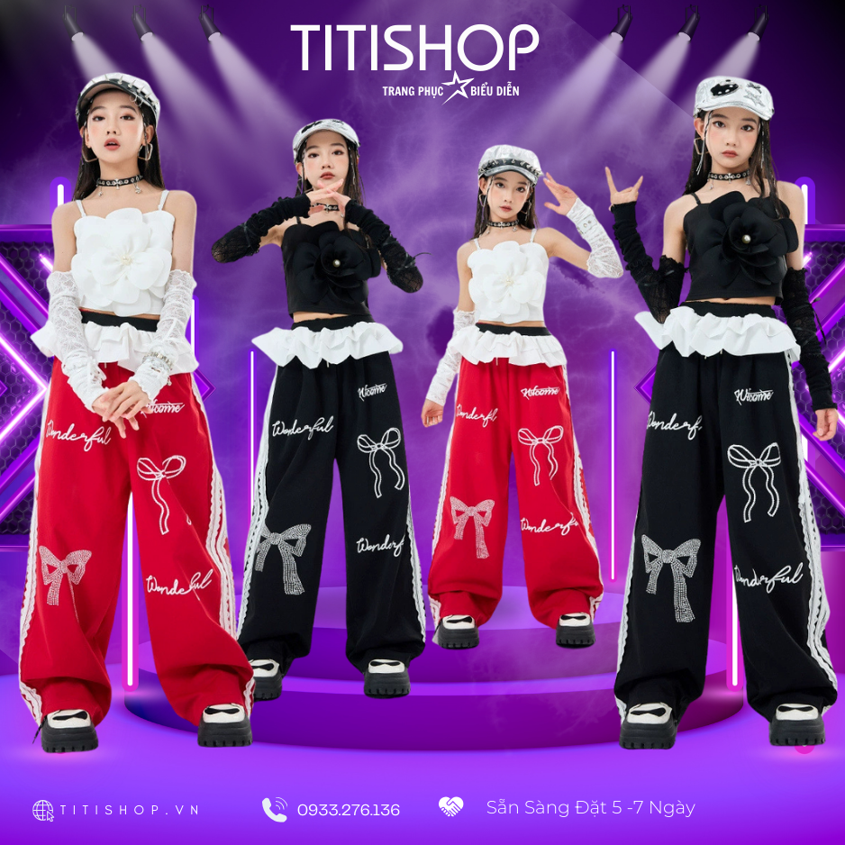 Sét Biểu Diễn Bé Gái Titishop ( Đặt 5-7 Ngày )