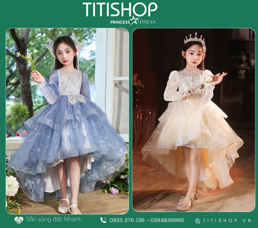 Đầm Công Chúa Đuôi Cá TITISHOP - 006